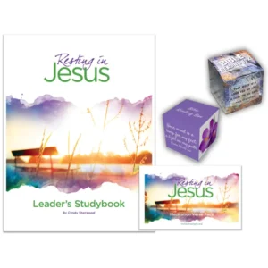 Resting in Jesus Leader Studybook and Verse Pack