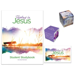 Resting in Jesus Student Studybook and Verse Pack