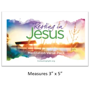 Resting in Jesus Verse Pack